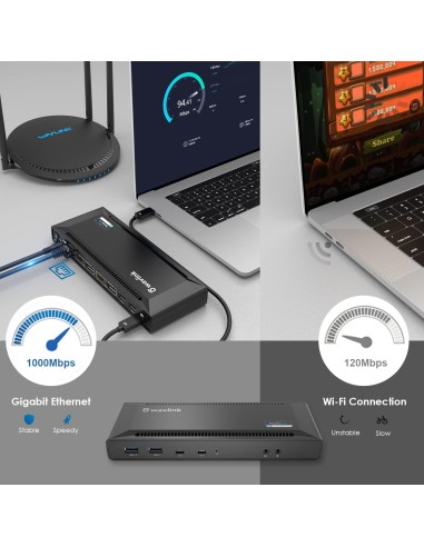 WAVLINK station d'accueil  100w